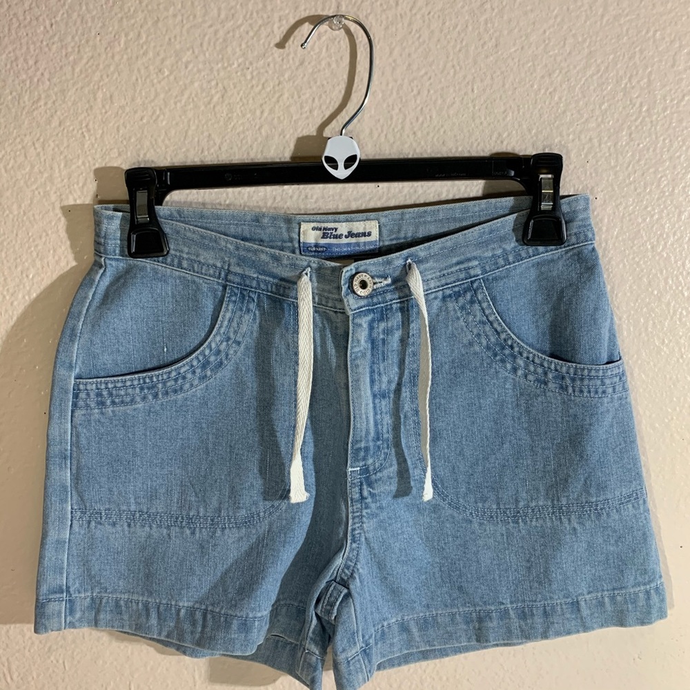 Vintage Light Wash Shorts